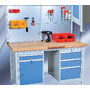 Heavy duty assembled workbenches