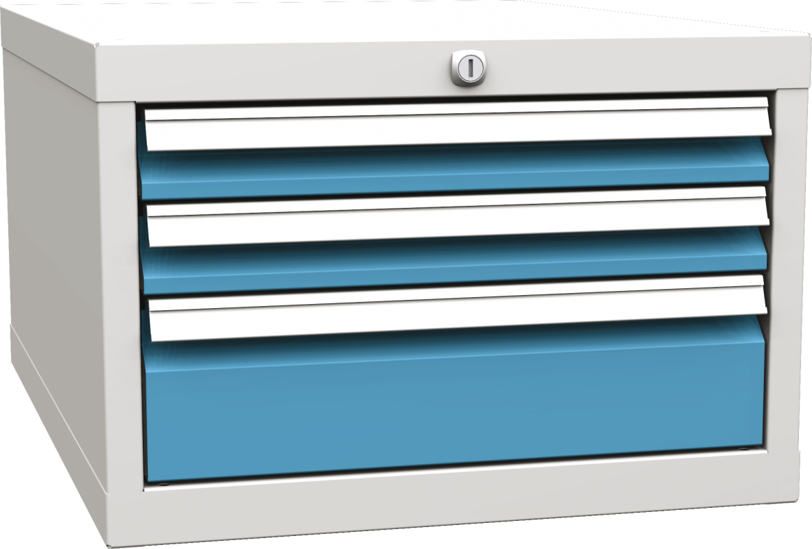 Powder Container Work Top Under the worktop hanging container with 3 drawers DPK_02_A | Kovos.cz