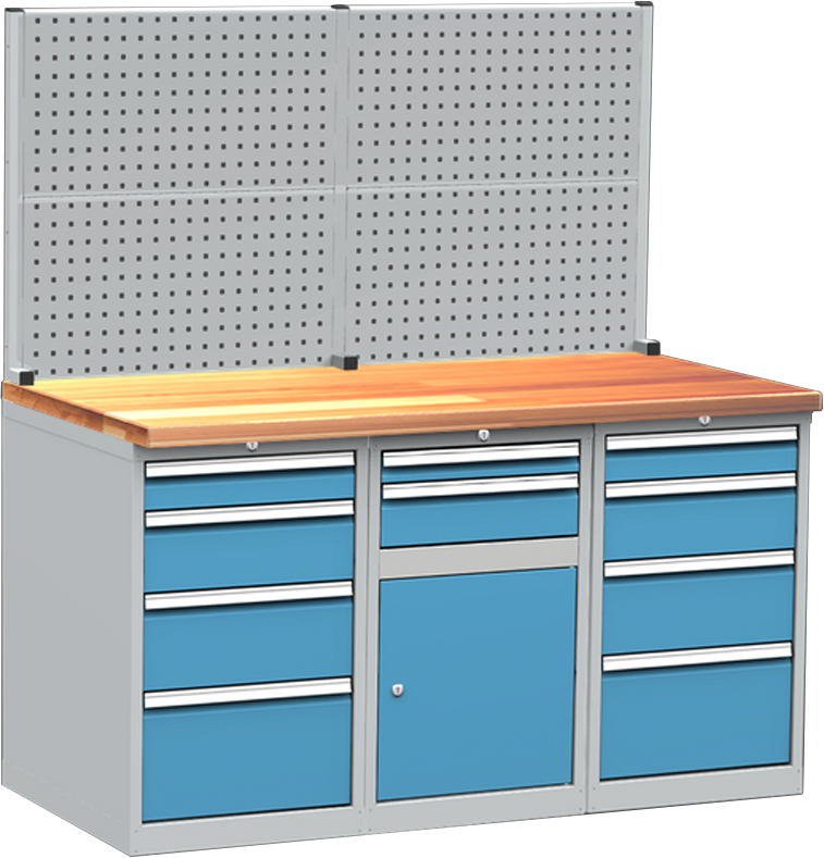 Assembled Workshop Workbench - DPS_113 DPS_113 | Kovos.cz