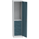 Universal Workshop Cabinet (505 mm) w/ DVB perforation, 8 drawers, 1 shelf
