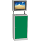 Počítačová skříň pro LCD monitor Dopravní zelená - RAL 6024 Světle šedá - RAL 7035