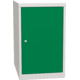 Basic container with 1 door and 2 shelves