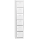 Garment Dispenser 6 Doors Světle šedá - RAL 7035 Světle šedá - RAL 7035