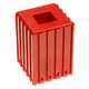 Plastové lůžko CNC pro odkládání soustružnických nožů 20x20mm - 7000852 