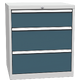 Drawer container with 3 drawers 