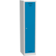 Metal locker BAS_41_A Světle modrá - RAL 5012 Světle šedá - RAL 7035