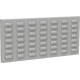 Perforated panel for hanging plastic boxes - 1500 mm LDS tables