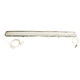 Single tube fluorescent light with LED tube 