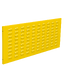 Perfopanel řady Perfo-plus pro plastové boxy (tl. plechu 1 mm) Jiřinkově žlutá - RAL 1033 