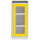 Cupboard for the storage of chemicals