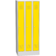 Metal locker SAS_23_A Žlutá dopravní - RAL 1023 Světle šedá - RAL 7035
