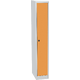 Stahlspind mit Laminattür Oranžová - pudrová Světle šedá - RAL 7035