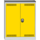 Cupboard for the storage of chemicals