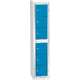 Garment Dispenser 6 Doors Světle modrá - RAL 5012 Světle šedá - RAL 7035