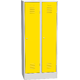Metal locker SAS_42_T Žlutá dopravní - RAL 1023 Světle šedá - RAL 7035