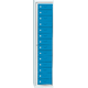Garment Dispenser 14 Doors Světle modrá - RAL 5012 Světle šedá - RAL 7035