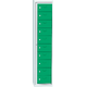 Garment Dispenser 10 Doors Dopravní zelená - RAL 6024 Světle šedá - RAL 7035