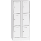 Steel Locker with Lockable Compartments Světle šedá - RAL 7035 Světle šedá - RAL 7035