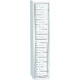 Garment Dispenser 14 Doors Světle šedá - RAL 7035 Světle šedá - RAL 7035