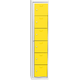 Garment Dispenser 6 Doors Žlutá dopravní - RAL 1023 Světle šedá - RAL 7035
