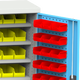 Detail - plastic box holder