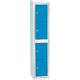 Garment Dispenser 4 Doors Světle modrá - RAL 5012 Světle šedá - RAL 7035