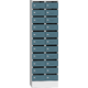 Postbox Locker - 22 boxes