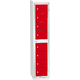 Garment Dispenser 8 Doors Ohnivě červená - RAL 3000 Světle šedá - RAL 7035
