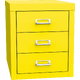 Office cabinet with drawers – A4 format Žlutá dopravní - RAL 1023 Žlutá dopravní - RAL 1023