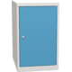 Basic container with 1 door and 2 shelves