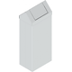 Recycling bin with lid Světle šedá - RAL 7035 Světle šedá - RAL 7035