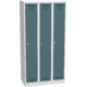 Metal locker BAS_33_A Šedomodrá - RAL 7031 Světle šedá - RAL 7035