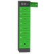 Locker for charging mobile devices with USB ports (mobile, tablet, notebook) 