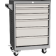 High-quality workshop tool trolley Economy series Světle šedá - RAL 7035 Šedomodrá - RAL 7031