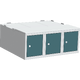 Podstavný box pod šatník Šedomodrá - RAL 7031 Světle šedá - RAL 7035