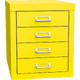 Office cabinet with drawers – A4 format Žlutá dopravní - RAL 1023 Žlutá dopravní - RAL 1023
