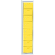 Garment Dispenser 8 Doors Žlutá dopravní - RAL 1023 Světle šedá - RAL 7035