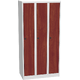 Stahlspind mit Laminattüren Dekor - Třešeň Světle šedá - RAL 7035