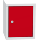 Metal Lockable Box “Cube” Ohnivě červená - RAL 3000 Světle šedá - RAL 7035