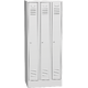 Dreitüriger Stahlspind auf Sockel Světle šedá - RAL 7035 Světle šedá - RAL 7035