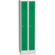 Metal locker SAS_22_A Dopravní zelená - RAL 6024 Světle šedá - RAL 7035