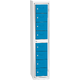 Garment Dispenser 8 Doors Světle modrá - RAL 5012 Světle šedá - RAL 7035