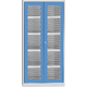 Cupboard for the storage of chemicals