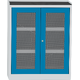 Cupboard for the storage of chemicals