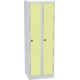 Metal locker with laminate door 180x60 Žlutá - pudrová Světle šedá - RAL 7035