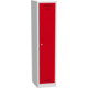 Metal locker BAS_41_A Ohnivě červená - RAL 3000 Světle šedá - RAL 7035