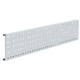 Perforated panel with brackets 