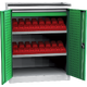 Tool cabinet Dopravní zelená - RAL 6024 Světle šedá - RAL 7035