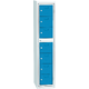 Garment Dispenser 7 Doors Světle modrá - RAL 5012 Světle šedá - RAL 7035