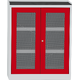 Cupboard for the storage of chemicals